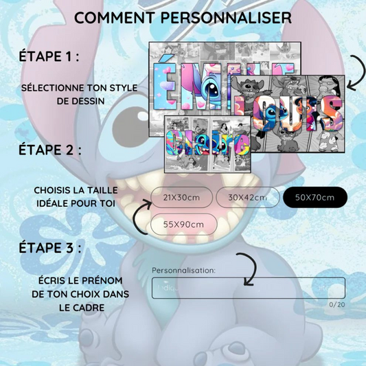 Dessin Personnalisé Ohana