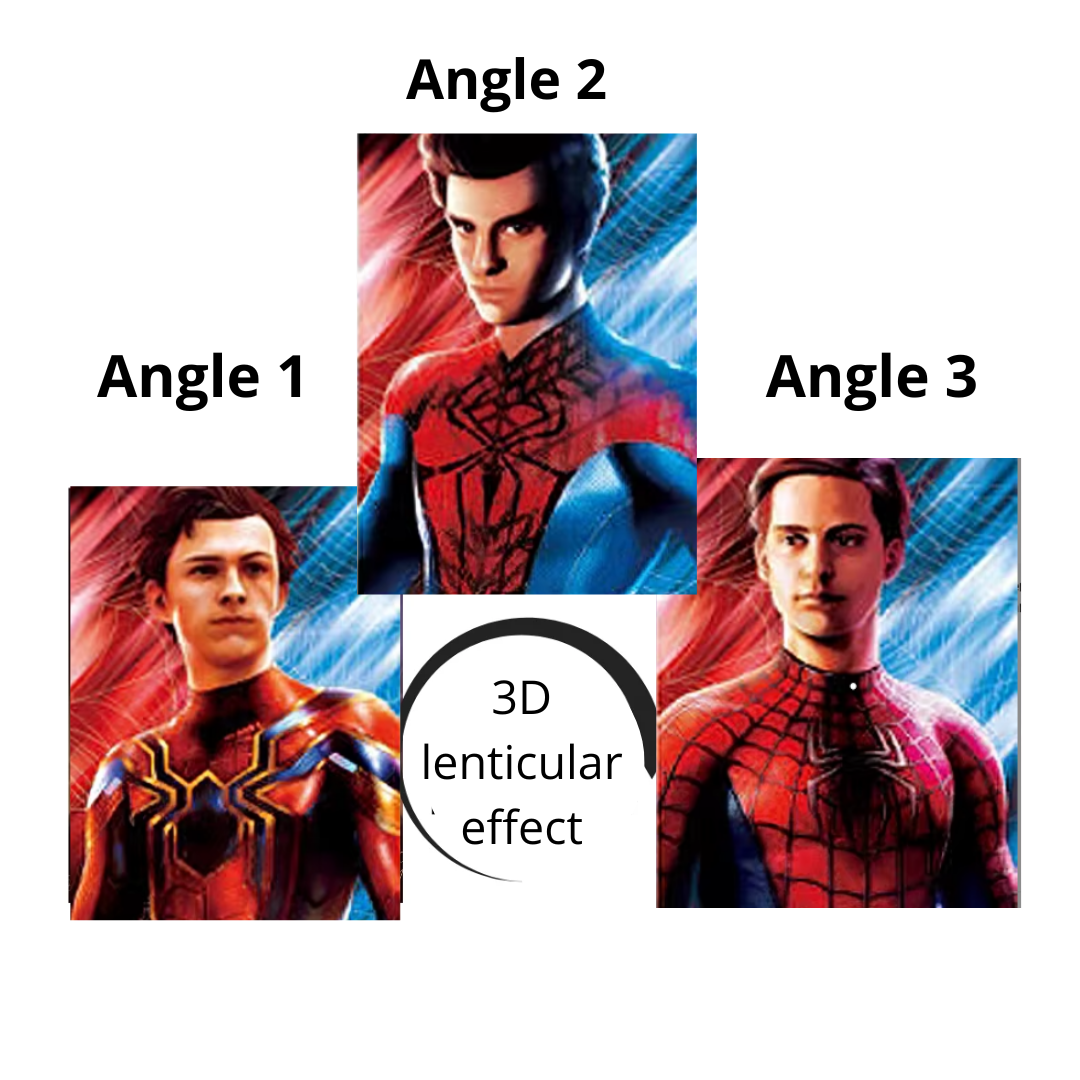 3D Lenticular Heroes Poster